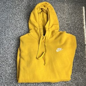 Nike yellow hoodie- size small